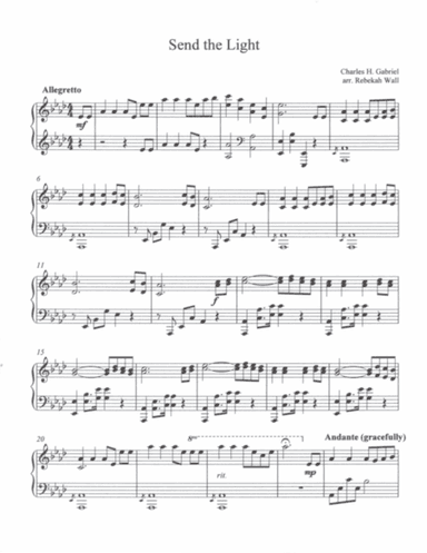 Send the Light (arr. Rebekah Wall)