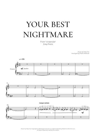 Undertale Variations (arr. Pedro Merendi)