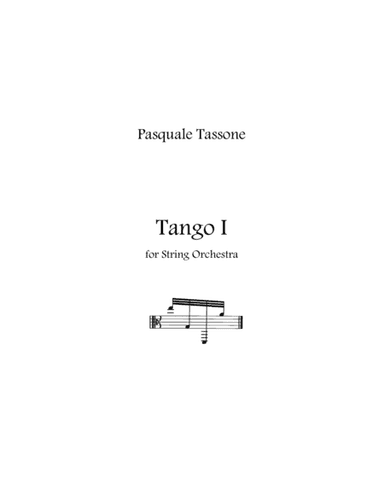 Tango 1 for String Orchestra