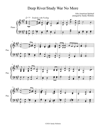 Deep River/Study War No More (arr. Sandy McIntire)