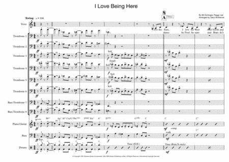 I Love Being Here With You (arr. Daryl McKenzie)
