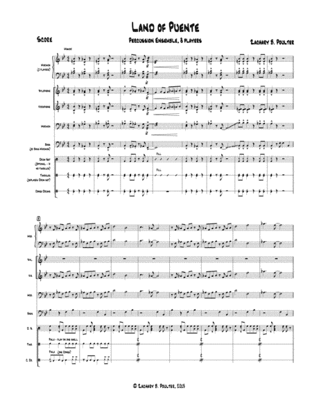 Land of Puente (percussion ensemble)