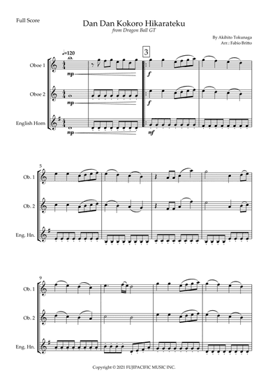 Dragon Ball Gt (arr. Fabio Britto)