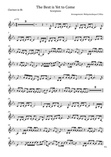 The Best Is Yet To Come (arr. Melquisedeque C.Silva)