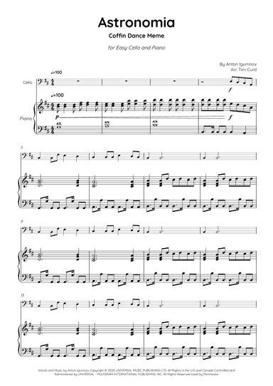 Astronomia (arr. Tim Curd)