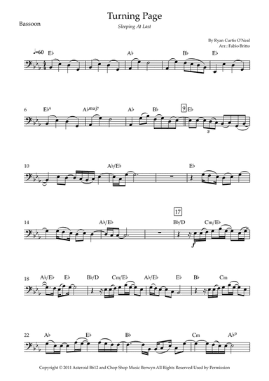 Turning Page (arr. Fabio Britto)