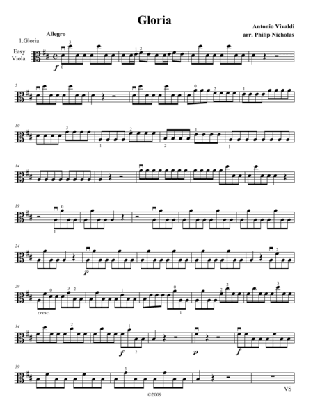 Gloria (arr. Philip Nicholas)