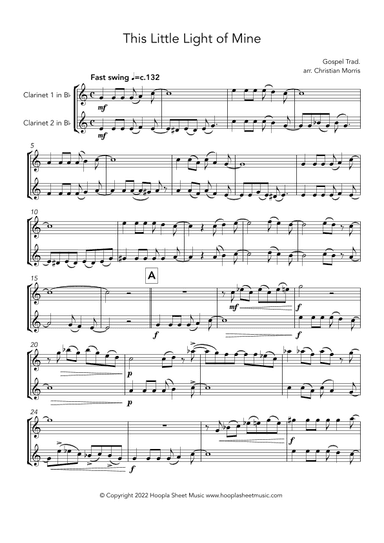 This Little Light of Mine (arr. Christian Morris)