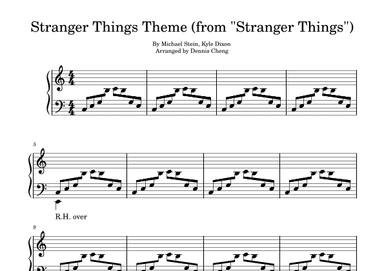 Stranger Things Main Title Theme (arr. Dennis Cheng)