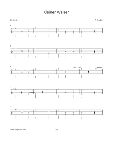 Kleiner Walzer (arr. Bettina Schipp)