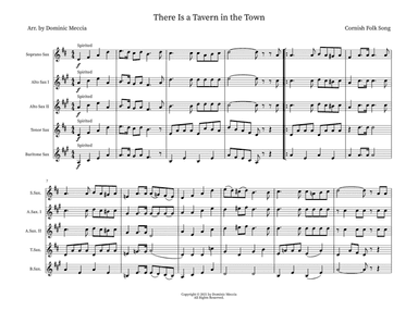There Is a Tavern in the Town (arr. Dominic Meccia)