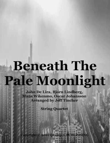 Beneath The Pale Moonlight (arr. Jeff Tincher)