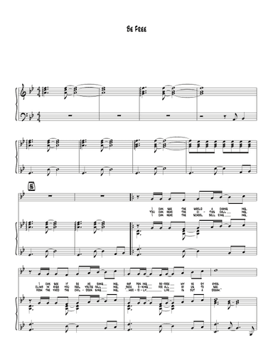 Be Free (arr. Biegler)