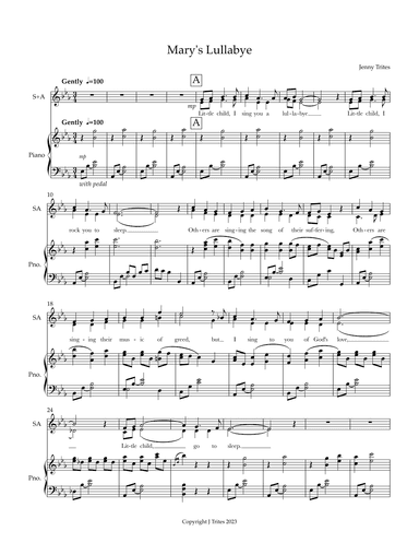 Mary's Lullabye