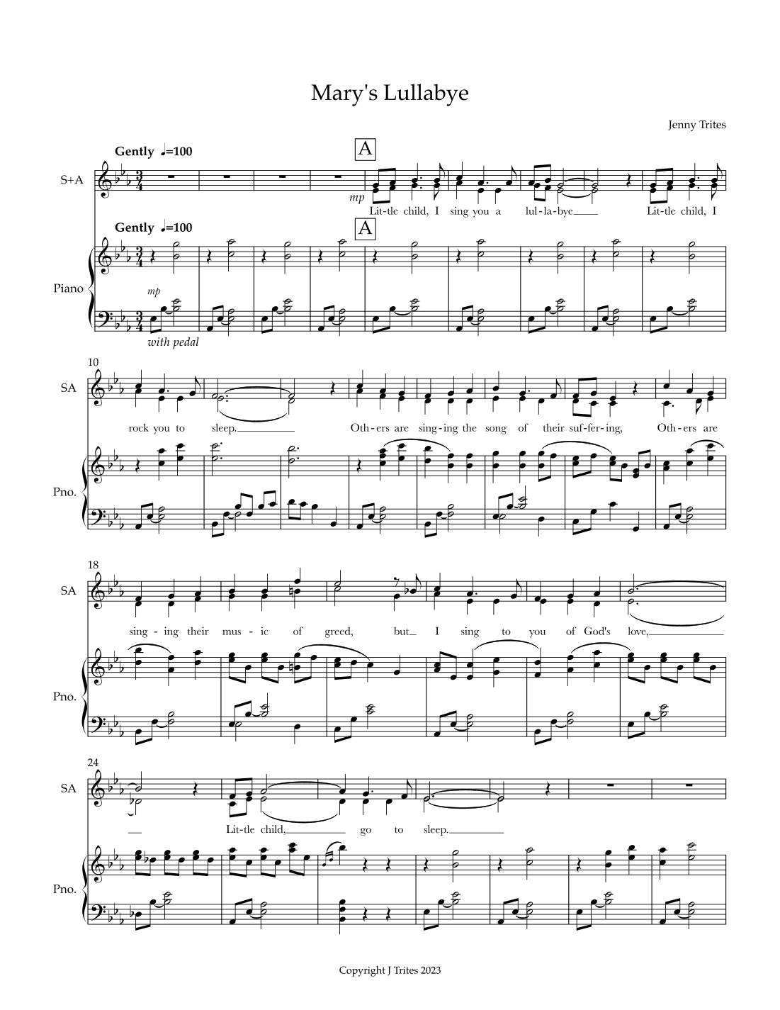 Mary's Lullabye
