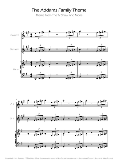 Addams Family Theme (arr. Ygor Nunes)