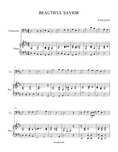 Beautiful Savior and Blessed Assurance (arr. Nick Lacanski)