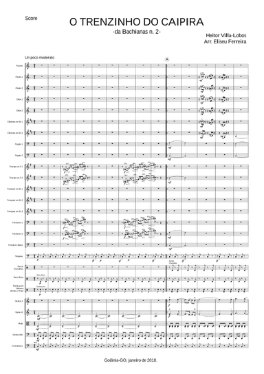 O Trenzinho do Caipira - da Bachianas Brasileiras nº 2 (arr. Eliseu Ferreira)