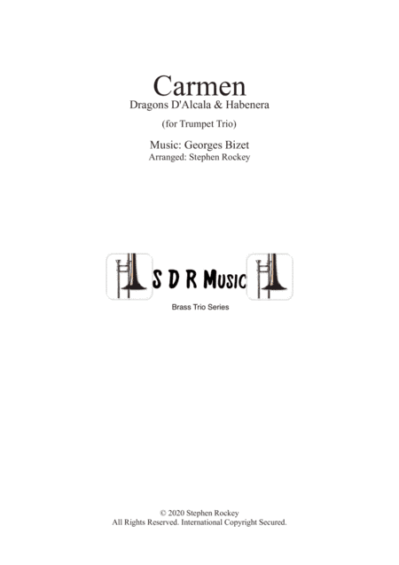 Carmen: 2 Pieces for Trumpet Trio (arr. Stephen Rockey)
