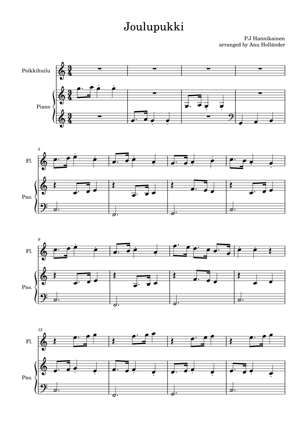 Soittosalkku: Joulupukki - Santa Claus (arr. Anu Holländer)