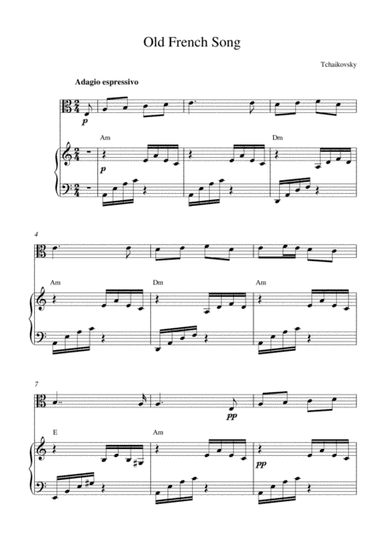 Old French Song (arr. Kaierin Rebecca)
