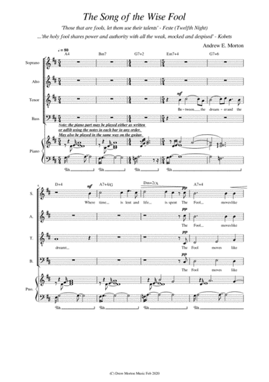 The Song of the Wise Fool