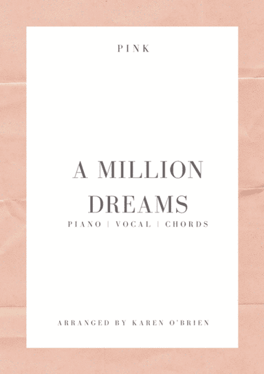 A Million Dreams (arr. Karen O'Brien)