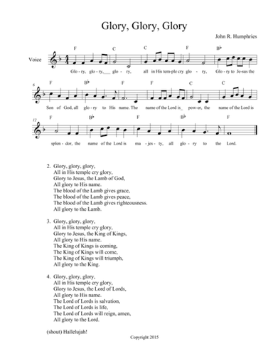 Glory, Glory, Glory