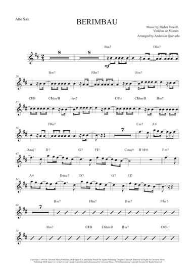 Berimbau (arr. Anderson Quevedo)