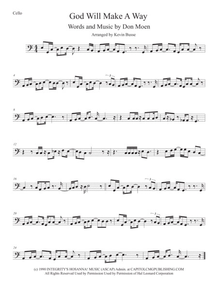 God Will Make A Way (arr. Kevin Busse)