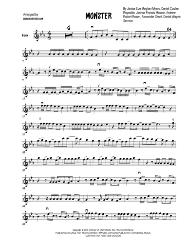 Monster (arr. Soul Violin)
