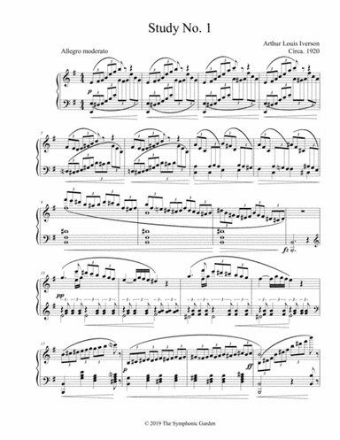 Study No. 1 - Piano etude in E minor