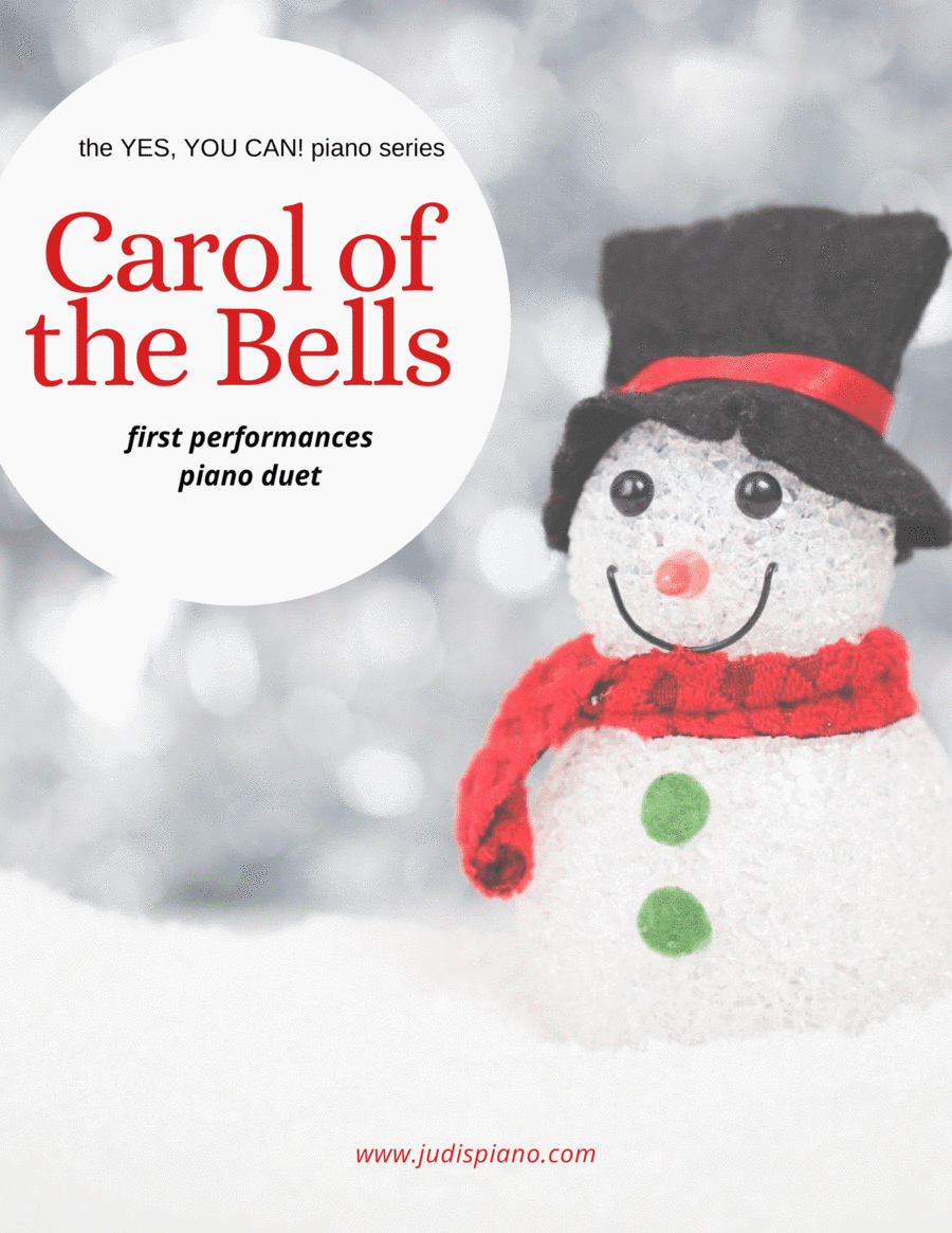 Carol of the Bells Piano Duet - First Performances (arr. JudisPiano)