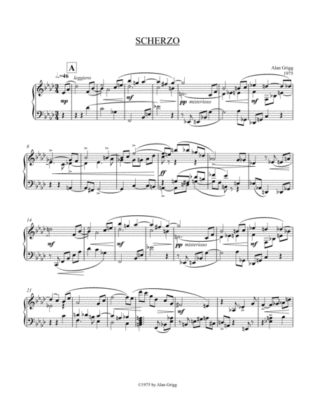 Scherzo and Rondo for Piano