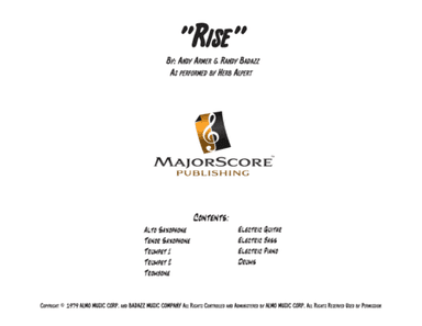 Rise (arr. MAJOR SCORE PUBLISHING TM.)