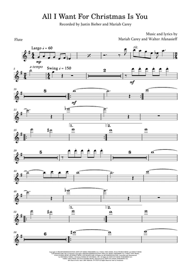 All I Want For Christmas Is You (arr. David Lartey)