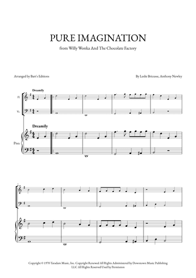Pure Imagination (arr. Bart's Editions)