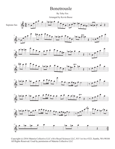 Bonetrousle (from Undertale) (arr. Kevin Busse)