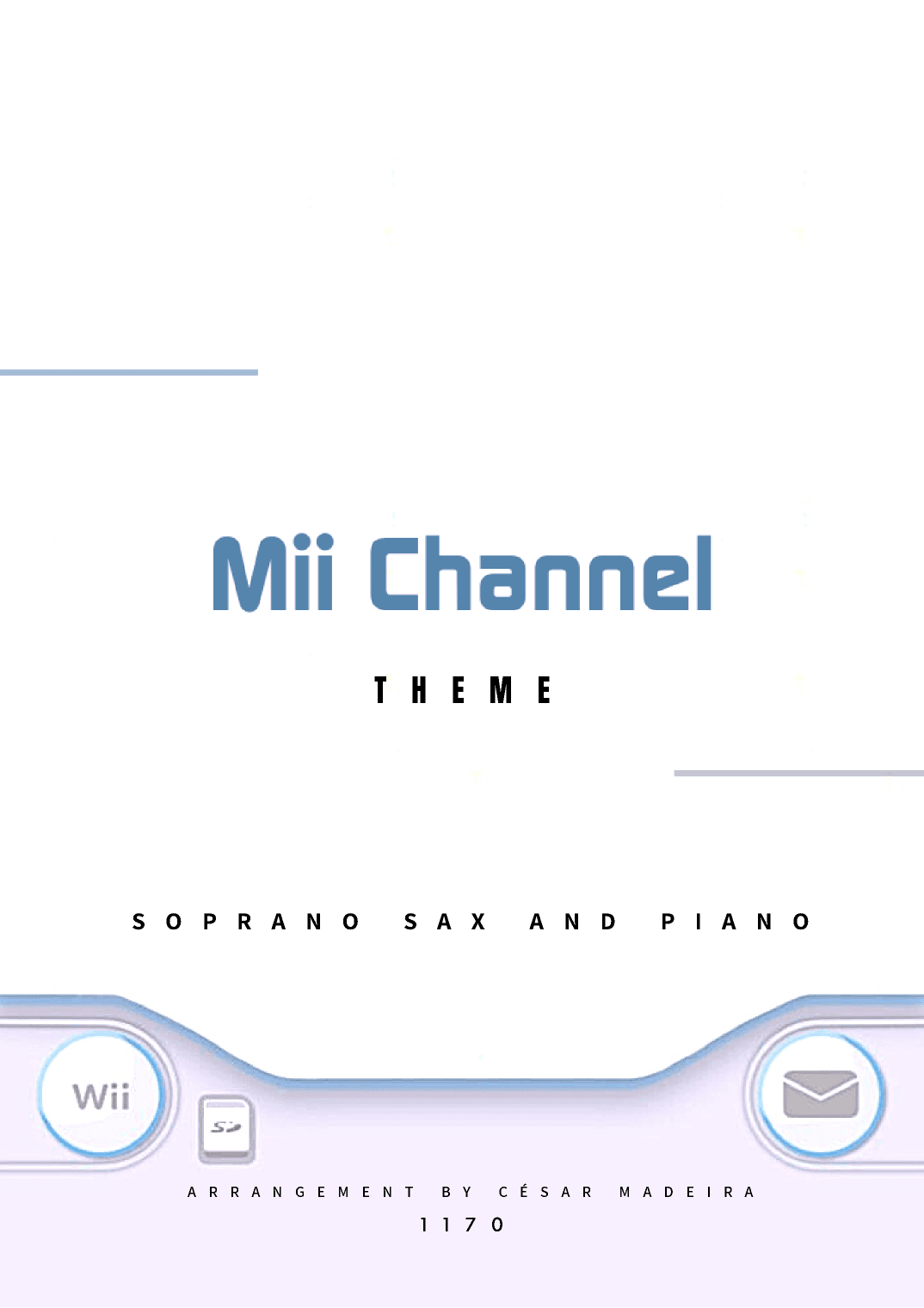 Mii Channel Theme (arr. César Madeira)