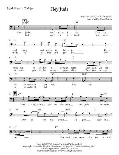 Hey Jude (arr. Essbê Music)