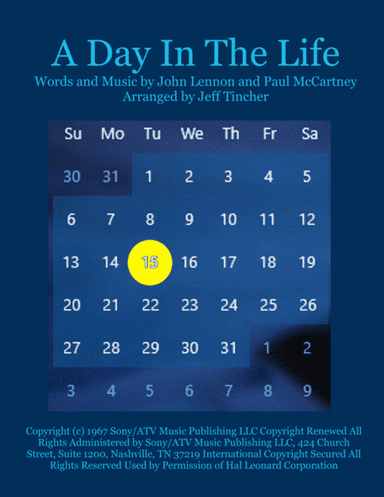 A Day In The Life (arr. Jeff Tincher)