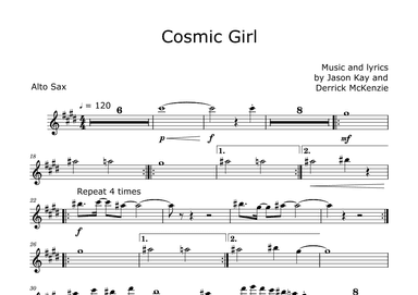Cosmic Girl (arr. David Lartey)