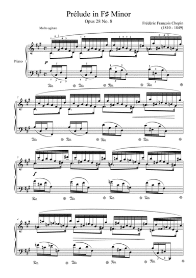 Prelude Op.28, No.8 (arr. Thomas Jancso)