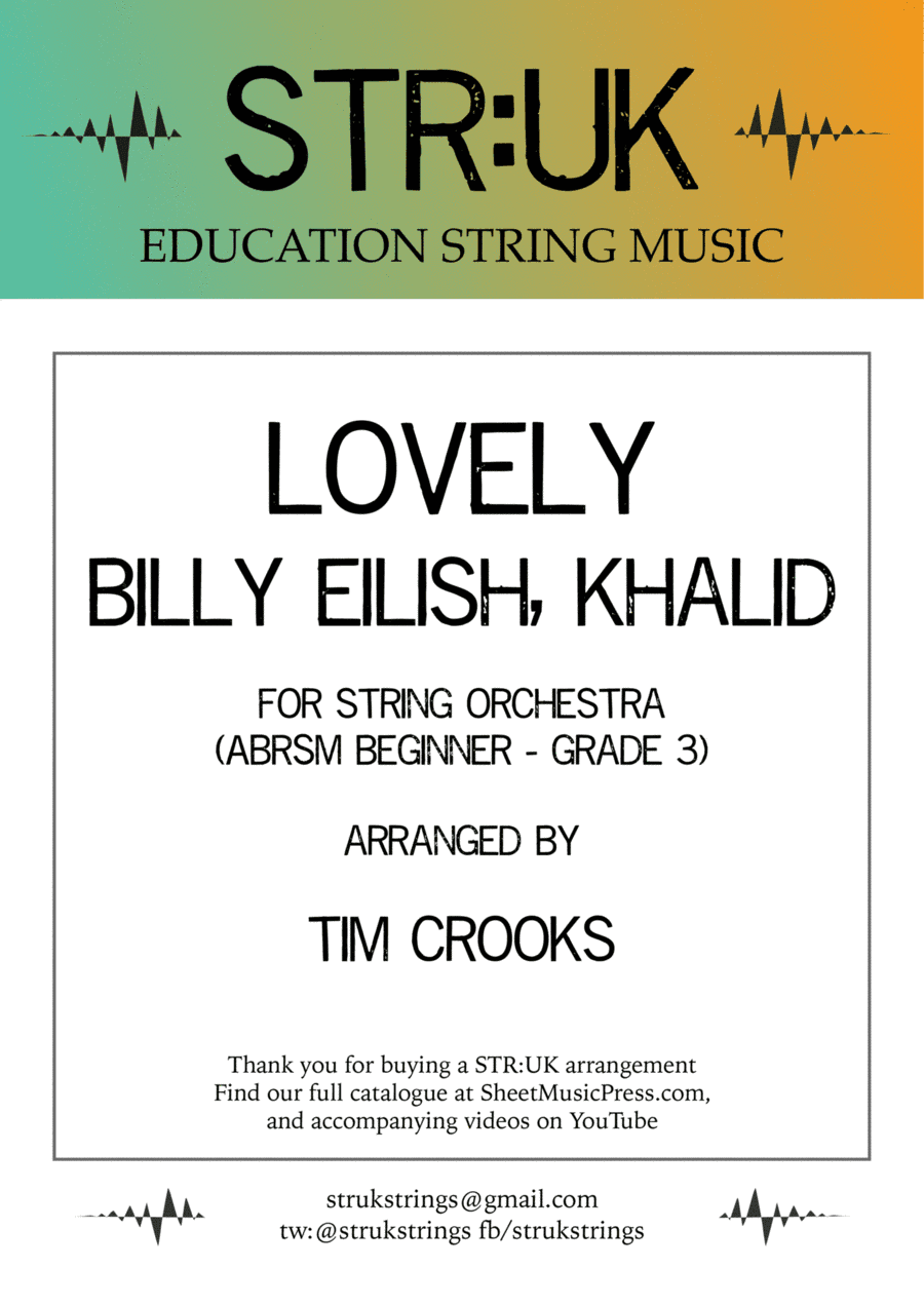 Lovely (arr. Tim Crooks)