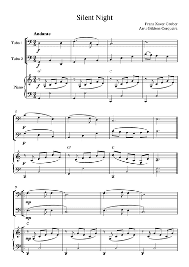 Silent Night (arr. Gildson Cerqueira)