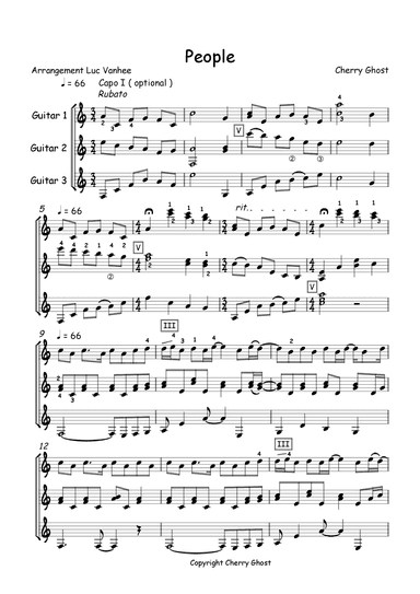 People Help The People (arr. Luc Vanhee)
