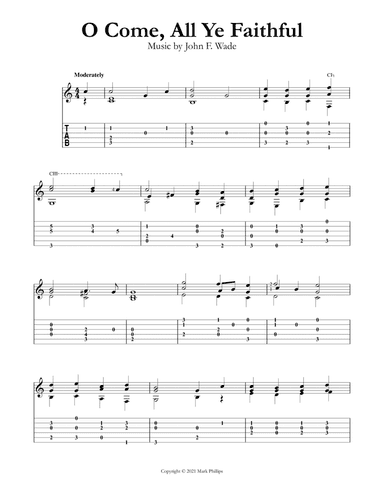 O Come, All Ye Faithful (arr. Mark Phillips)