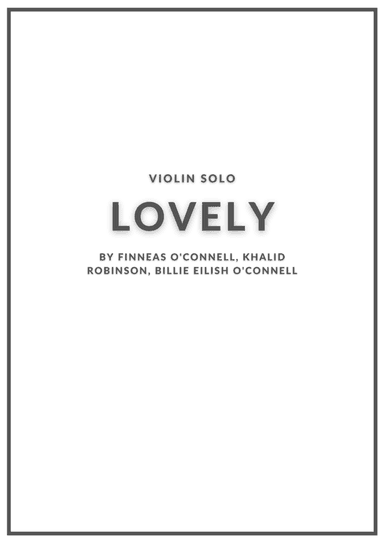 Lovely (arr. Douglas Wattson)