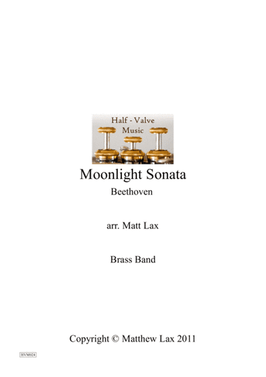 Moonlight Sonata 1st Movement (Brass Band) (arr. Matt Lax)