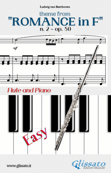 Theme from "Romance in F" easy for Flute and Piano (arr. Francesco Leone)